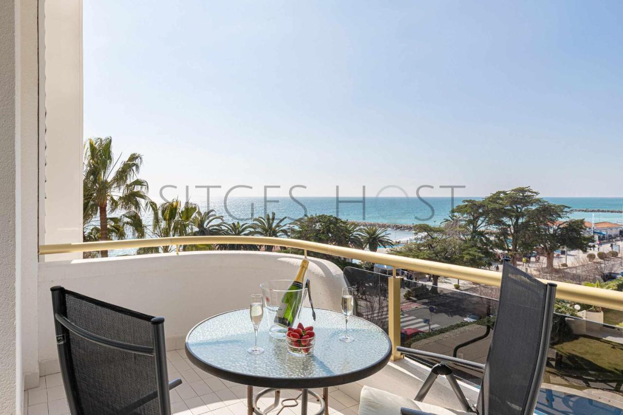 Sitges Arena Dos Piscinas Frente Al Mar Lägenhet Exteriör bild