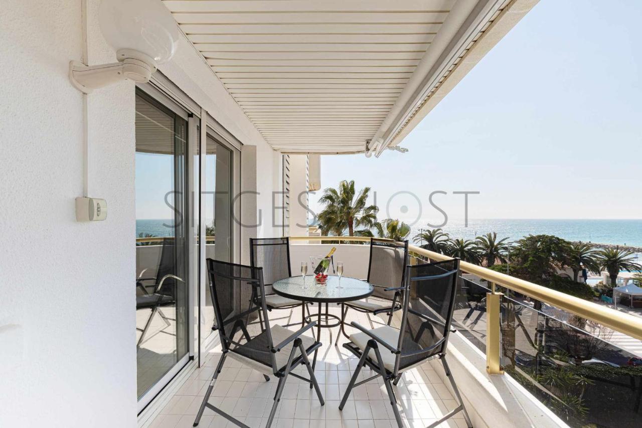 Sitges Arena Dos Piscinas Frente Al Mar Lägenhet Exteriör bild